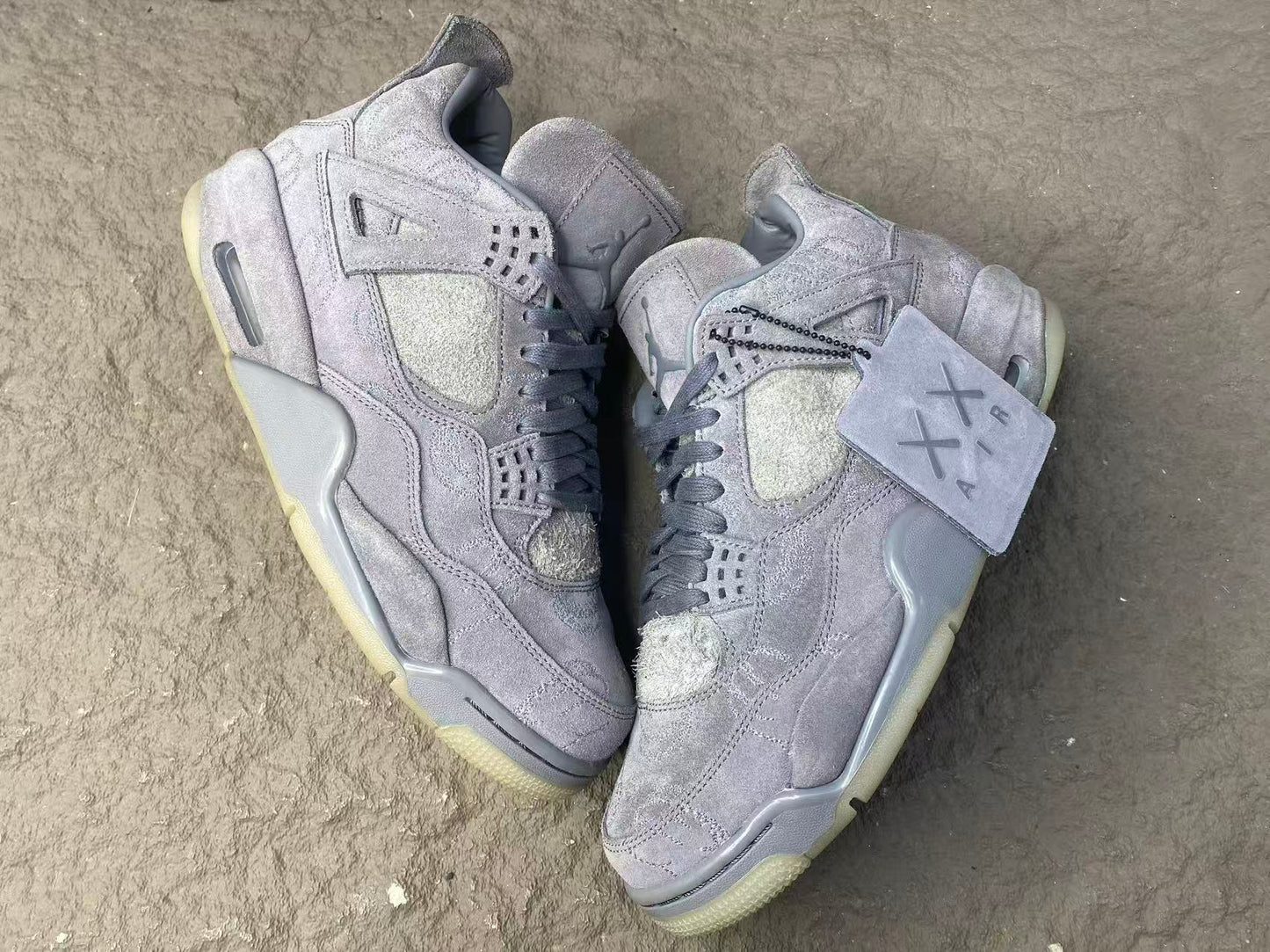 Jordan 4 Kaws Gray (Size 8)