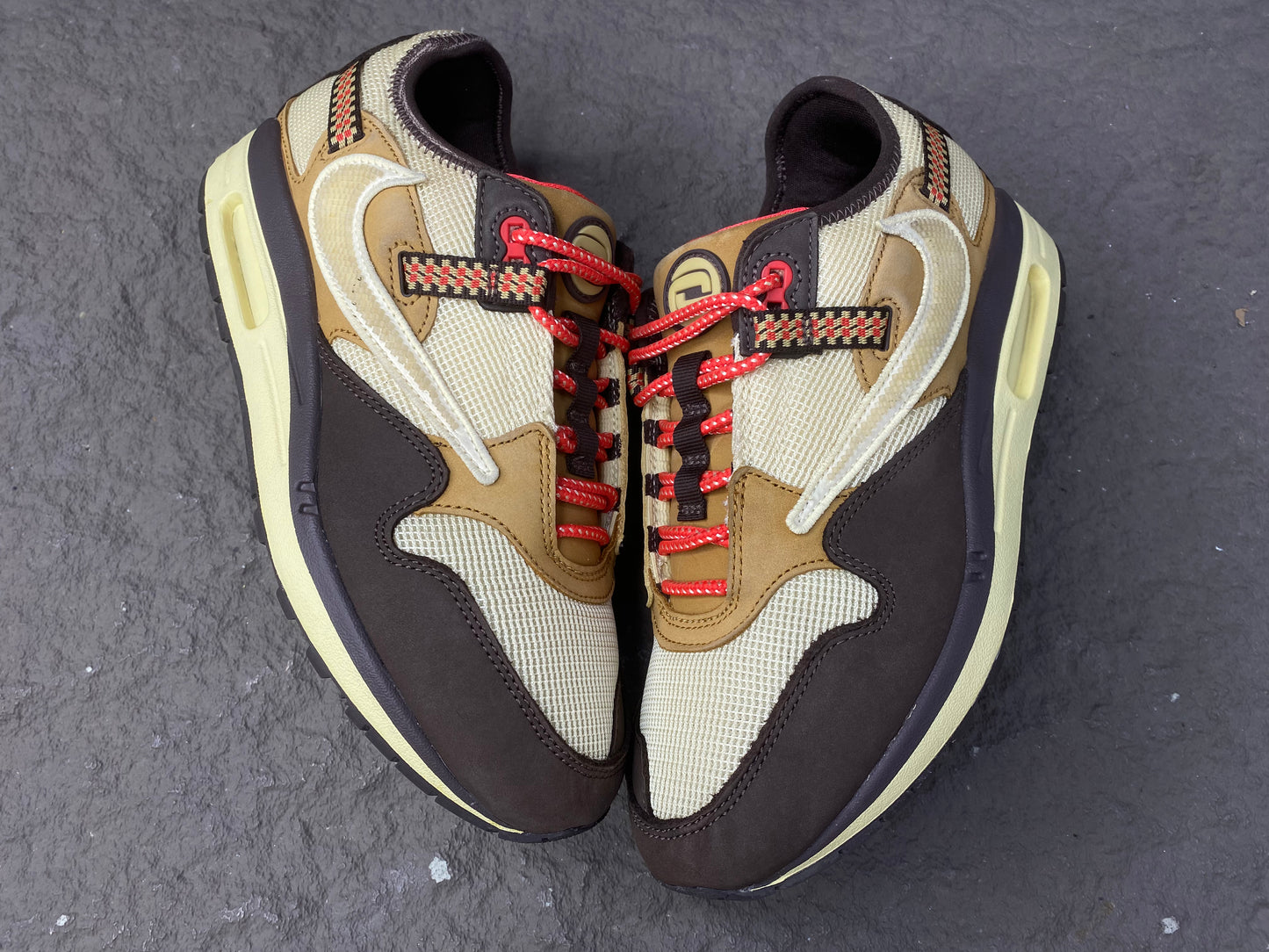 Cactus Jack Air Max 1 Baroque Brown(Sz8)